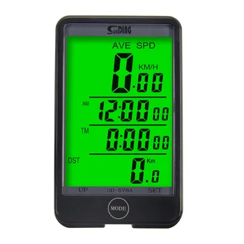 Sunding SD-576A Waterproof Auto Bike Computer Light Mode Touch Wired Bicycle Computer Cycling Speedometer with LCD Backlight
Sunding SD-576A Waterproof Auto Bike Computer Light Mode Touch Wired Bicycle Computer Cycling Speedometer with LCD Backlight