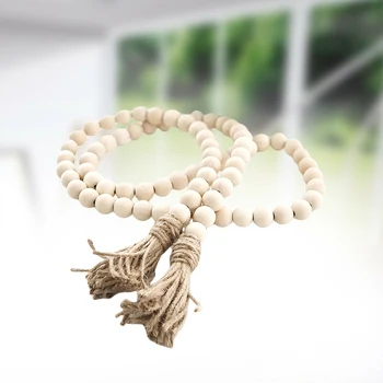 Wooden Beads String With Tassels Wall Window Office Restaurant Home Birthday Party Linen Rope Cafe Rural Wedding Decoration Door
Wooden Beads String With Tassels Wall Window Office Restaurant Home Birthday Party Linen Rope Cafe Rural Wedding Decoration Door
