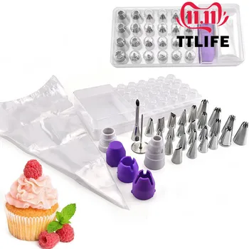 TTLIFE 38pcs Baking Pastry Tool Pastry Tools Bakeware Confectionery Bags Nozzles Confectionery Cake Shop Home Kitchen Dining
TTLIFE 38pcs Baking Pastry Tool Pastry Tools Bakeware Confectionery Bags Nozzles Confectionery Cake Shop Home Kitchen Dining