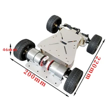 DIY Smart Car For Arduino Robot Education Smart Car Encoder Chassis Front wheel- Steering Gear Steering Dual Motor Drive
DIY Smart Car For Arduino Robot Education Smart Car Encoder Chassis Front wheel- Steering Gear Steering Dual Motor Drive