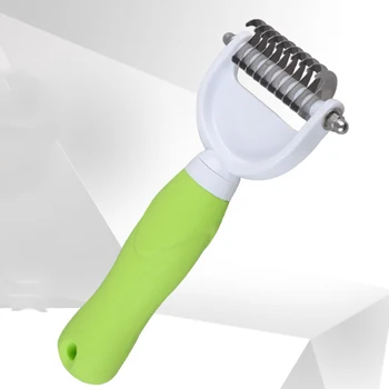 Stainless Steel Comb Grooming Dog Hair Remover Cat Brush Tools Massage Detachable Clipper Shedding Attachment Pet Supply 70Z1390
Stainless Steel Comb Grooming Dog Hair Remover Cat Brush Tools Massage Detachable Clipper Shedding Attachment Pet Supply 70Z1390