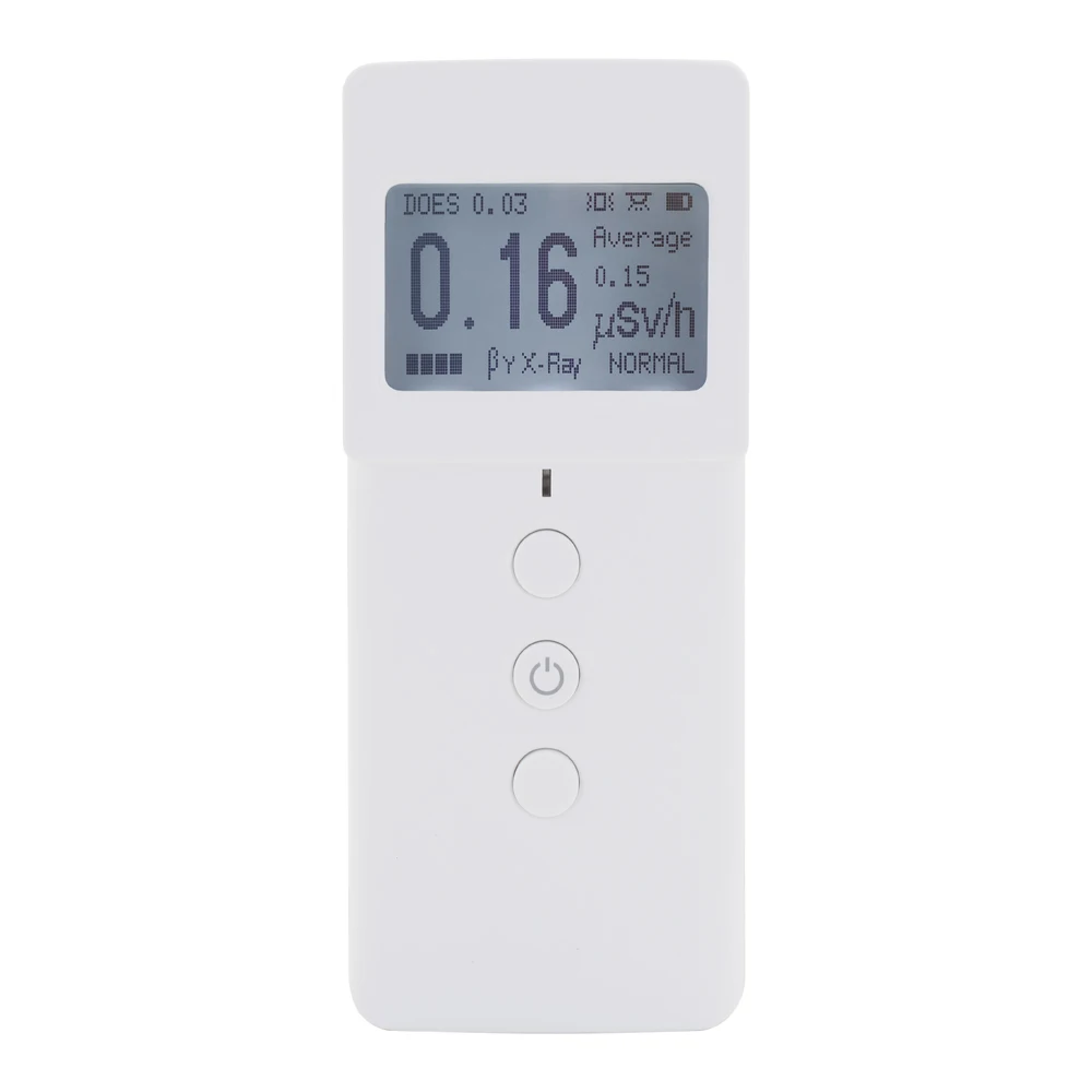 Handheld Digital LCD Screen Radiation Detector Professional Radiation Monitor Tester Detectable γ Radiation X-ray β-particle
Handheld Digital LCD Screen Radiation Detector Professional Radiation Monitor Tester Detectable γ Radiation X-ray β-particle