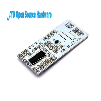 High Performance Motion Sensor Module Radar Motion Sensor HW-MS03 2.4GHz to 5.8GHz Microwave Radar Sensor Module for Arduino
High Performance Motion Sensor Module Radar Motion Sensor HW-MS03 2.4GHz to 5.8GHz Microwave Radar Sensor Module for Arduino