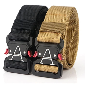Tactical Belts Nylon Military Waist Belt with Metal Buckle Adjustable Heavy Duty Training Waist Belt Hunting Accessories
Tactical Belts Nylon Military Waist Belt with Metal Buckle Adjustable Heavy Duty Training Waist Belt Hunting Accessories