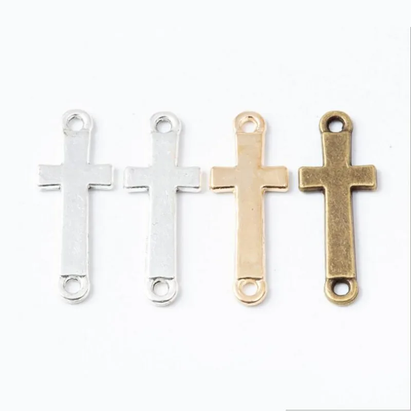 50pcs/lot 25x9mm Metal Cross Charms Pendants for Jewelry Making Bracelet Earrings connector Clasp DIY Handmade Accessories Z1189
50pcs/lot 25x9mm Metal Cross Charms Pendants for Jewelry Making Bracelet Earrings connector Clasp DIY Handmade Accessories Z1189
