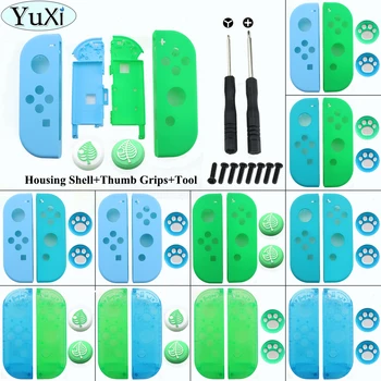 YuXi For Nintend Switch NS Joy Con Replacement Housing Shell Cover for NX Controller + Animal Crossing Tree Leaf Thumb Grip Cap
YuXi For Nintend Switch NS Joy Con Replacement Housing Shell Cover for NX Controller + Animal Crossing Tree Leaf Thumb Grip Cap