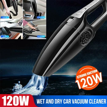 Portable Car Vacuum Cleaner Wet and Dry Dual Use Vacuum Cleaner for Auto Clean 120W Auto Handheld Car Interior Cleaner broom
Portable Car Vacuum Cleaner Wet and Dry Dual Use Vacuum Cleaner for Auto Clean 120W Auto Handheld Car Interior Cleaner broom