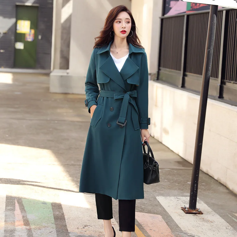 2020 Season Self-cultivation Solid Color Chalaza Loose Coat Long Fund Lapel Overknee Joker England Ol Windbreaker Suit-dress
2020 Season Self-cultivation Solid Color Chalaza Loose Coat Long Fund Lapel Overknee Joker England Ol Windbreaker Suit-dress