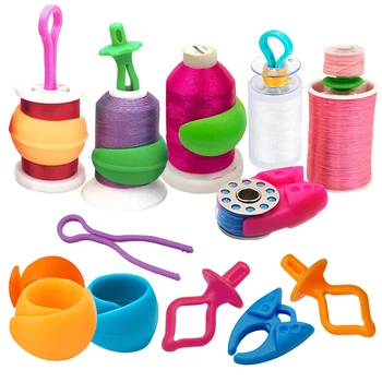 MIUSIE 48PCS Multifunction Sewing Thread Bobbin Holder Clamp Clips Column Bobbin Buddies Embroidery Sewing Bobbin Sewing Tools
MIUSIE 48PCS Multifunction Sewing Thread Bobbin Holder Clamp Clips Column Bobbin Buddies Embroidery Sewing Bobbin Sewing Tools