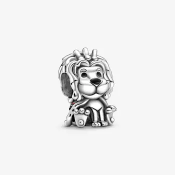 Original 925 Sterling Silver Beads Charm Wavy mane English lion charm Fit Pan Bracelet For Women DIY Jewelry 2020 
Original 925 Sterling Silver Beads Charm Wavy mane English lion charm Fit Pan Bracelet For Women DIY Jewelry 2020