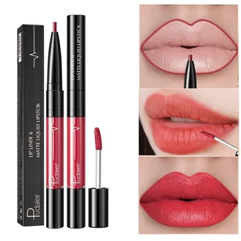 16 color matte liquid lipstick lasting waterproof non-stick cup two-in-one lips lip pencil nude makeup lip liner pen shiny make
16 color matte liquid lipstick lasting waterproof non-stick cup two-in-one lips lip pencil nude makeup lip liner pen shiny make