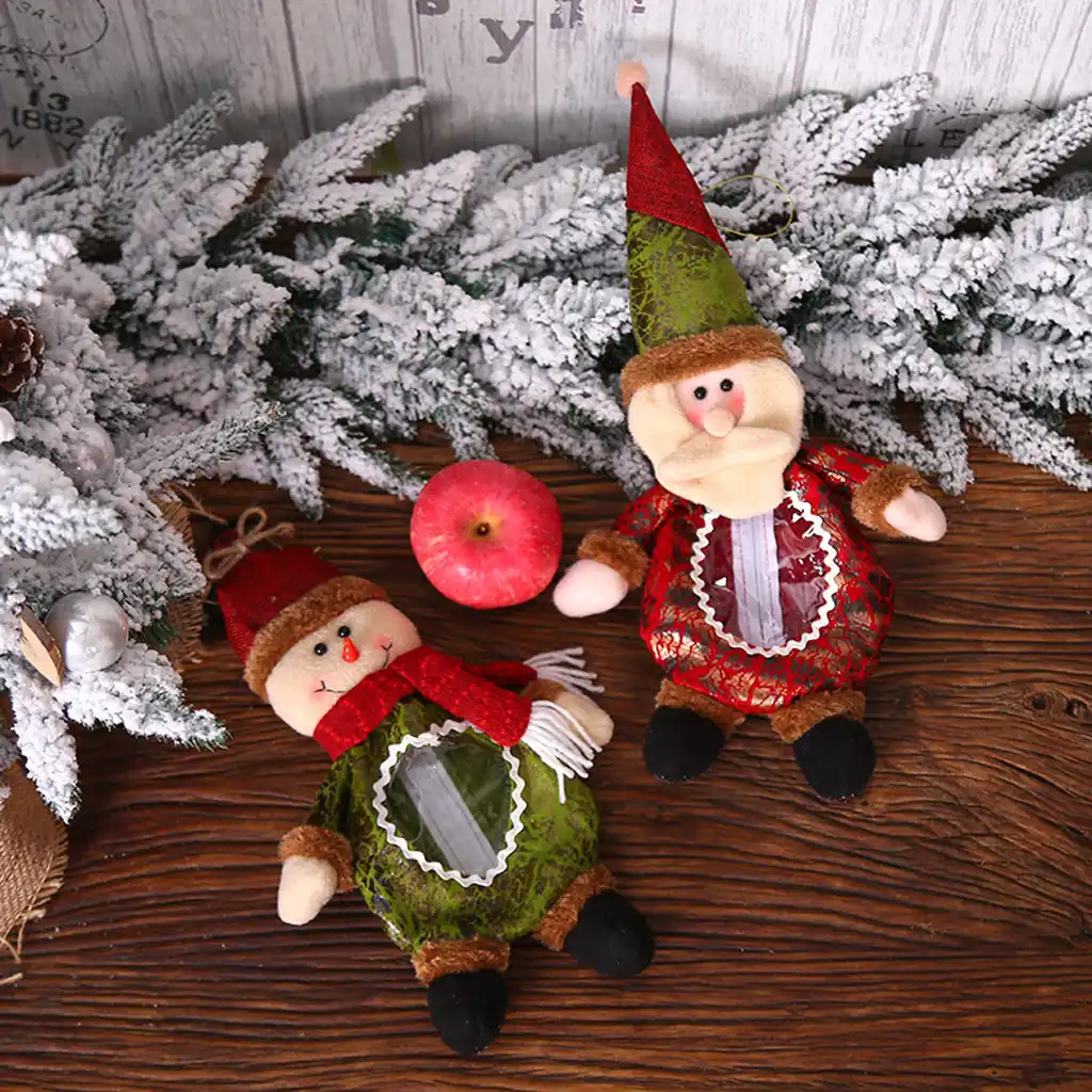 santa claus snowman elk christmas candy packaging christmas gift