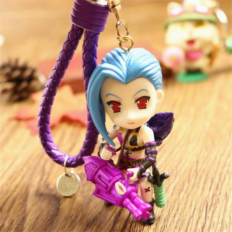 Game League of legendes Heroes Jinx Darts Weapon keychain LOL shark style keyring chaveiro key holder porte clef Souvenir
Game League of legendes Heroes Jinx Darts Weapon keychain LOL shark style keyring chaveiro key holder porte clef Souvenir