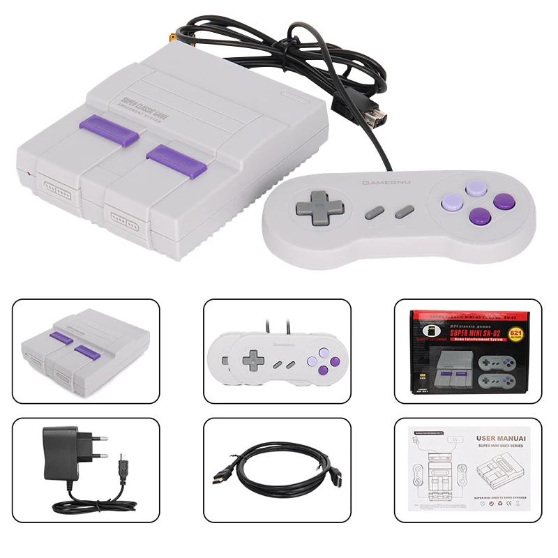 8 Bit Retro Super Classic Game Mini HDMI/AV TV Video Game Console with 821/620 Games for Handheld Game Player Boy New Year Gift
8 Bit Retro Super Classic Game Mini HDMI/AV TV Video Game Console with 821/620 Games for Handheld Game Player Boy New Year Gift