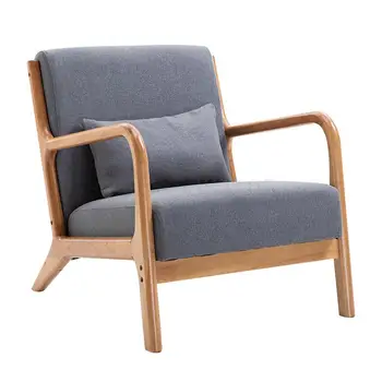 Solid Wood Fabric Single Chair Small Lazy Chair Net Red Chair Northern Europe Single Sofa Chair Light Luxury Tatami Sofa
Solid Wood Fabric Single Chair Small Lazy Chair Net Red Chair Northern Europe Single Sofa Chair Light Luxury Tatami Sofa