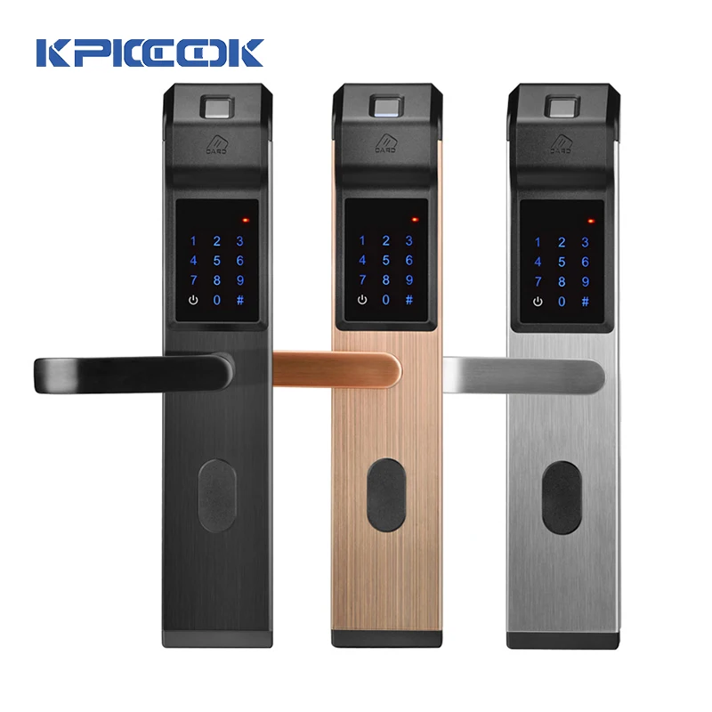 KPIOCCOK Security Electronic Keyless Door Lock Digital Smart APP WIFI Touch Screen Keypad Password Lock Door Renting Home Hotel
KPIOCCOK Security Electronic Keyless Door Lock Digital Smart APP WIFI Touch Screen Keypad Password Lock Door Renting Home Hotel
