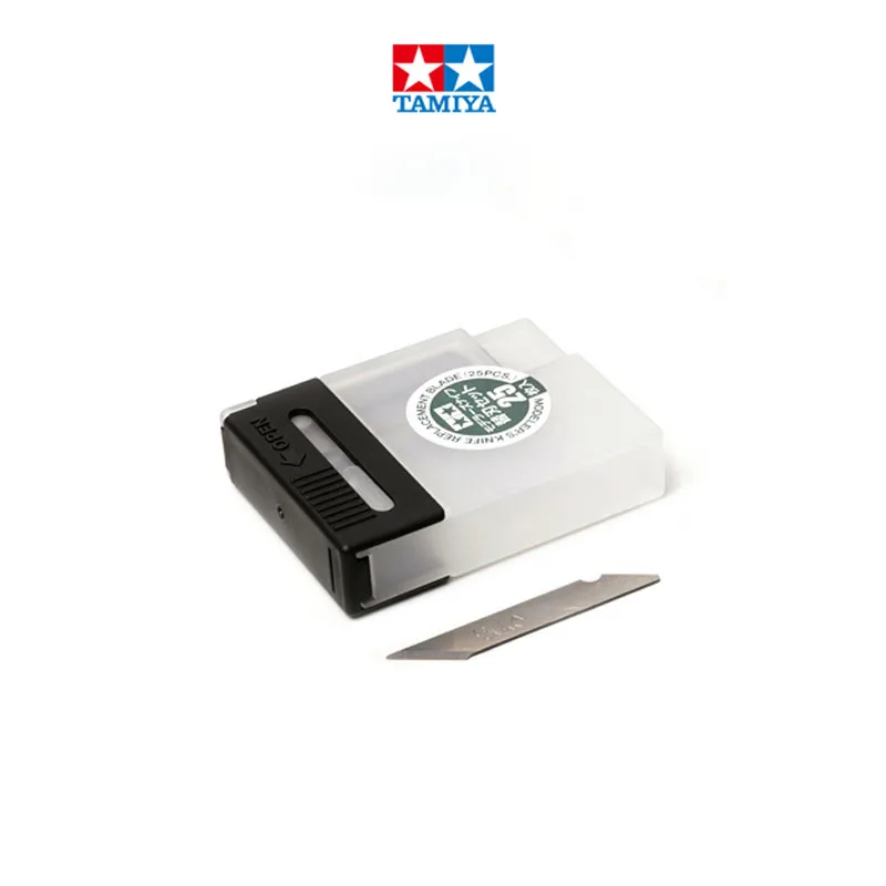 Tamiya 74075 Craft Tools Modeler's Knife Replacement Blade For Plastic Military Model Kit Doll Handicraft Building Tool
Tamiya 74075 Craft Tools Modeler's Knife Replacement Blade For Plastic Military Model Kit Doll Handicraft Building Tool