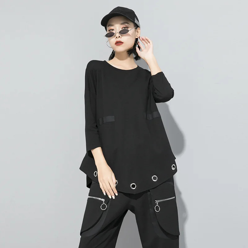 2020 Big A Word Elastic Loose T Shirt O Neck Batwing Calf-lenght sleeves Top Pullovers New Arrivals Women's Wear T Shirt Z2
2020 Big A Word Elastic Loose T Shirt O Neck Batwing Calf-lenght sleeves Top Pullovers New Arrivals Women's Wear T Shirt Z2