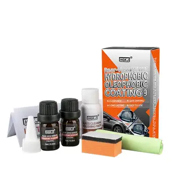HGKJ Car Rear-view Mirror Hydrophobic Oleophobic Coating Agent Kit Glass Cleaning Polishing Paste Sanding Sponge Suede Cloths
HGKJ Car Rear-view Mirror Hydrophobic Oleophobic Coating Agent Kit Glass Cleaning Polishing Paste Sanding Sponge Suede Cloths