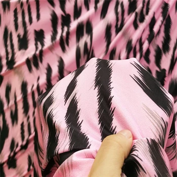 Good Dress Fabric Pink big leopard Printing 4 Ways Stretch Dancing Fabric Sewing Material DIY T-shirt/dance Clothing Wide 150cm
Good Dress Fabric Pink big leopard Printing 4 Ways Stretch Dancing Fabric Sewing Material DIY T-shirt/dance Clothing Wide 150cm