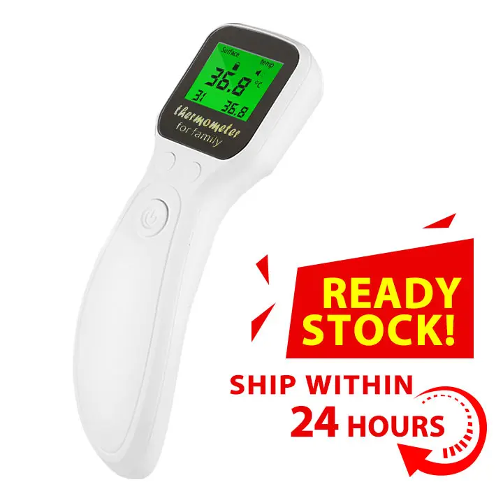 In Stock Muti-function Baby/Adult Digital Thermometer Infrared Forehead Body Thermometer Gun Non-contact Temperature Measurement
In Stock Muti-function Baby/Adult Digital Thermometer Infrared Forehead Body Thermometer Gun Non-contact Temperature Measurement