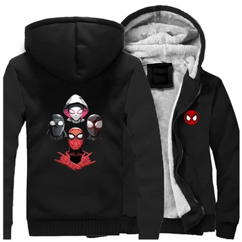 2019 men trend hooded hoodie Spider-Man Parallel Universe printed solid color raglan jacket autumn winter hip hop casual coats
2019 men trend hooded hoodie Spider-Man Parallel Universe printed solid color raglan jacket autumn winter hip hop casual coats
