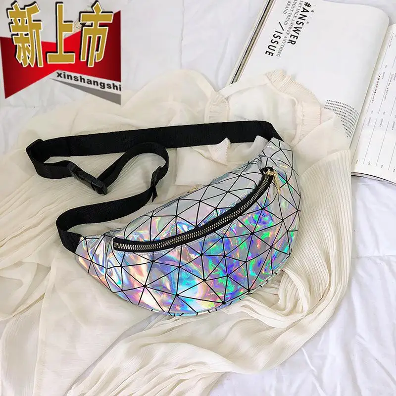 Korean-style Reflective Laser Shoulder Multi-functional Bag Fashion PU Sling Bag Women's
Korean-style Reflective Laser Shoulder Multi-functional Bag Fashion PU Sling Bag Women's
