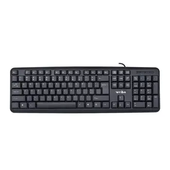 Business Office Wired Keyboard Waterproof 104 keys Keyboard for Computer/Laptop
Business Office Wired Keyboard Waterproof 104 keys Keyboard for Computer/Laptop