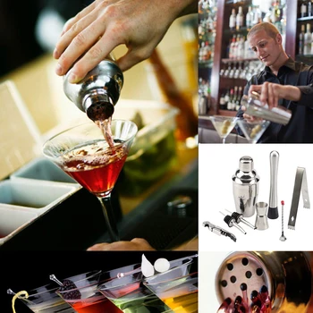 8Pcs/Set Stainless Steel Cocktail Shaker Mixer Drink Bartender Browser Kit Bars Set Tools Ice Tong Tool Set For Home Bar Party
8Pcs/Set Stainless Steel Cocktail Shaker Mixer Drink Bartender Browser Kit Bars Set Tools Ice Tong Tool Set For Home Bar Party