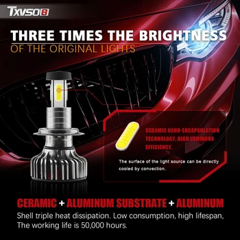 H7 Led Headlight H4 H11 9005 HB3 9006 HB4 Light Bulbs LED Auto Lamp Car Bulb 6000K Turbo Led Car Headlight Bulbs
H7 Led Headlight H4 H11 9005 HB3 9006 HB4 Light Bulbs LED Auto Lamp Car Bulb 6000K Turbo Led Car Headlight Bulbs