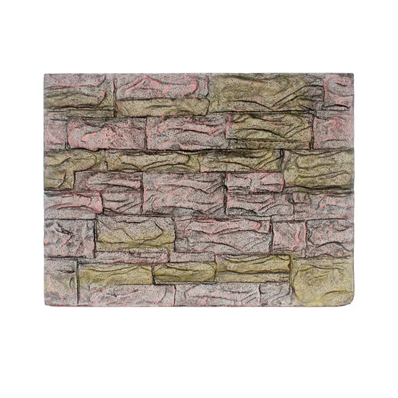 3D Foam Rock Reptile Stone Aquarium Background Backdrop Fish Tank Board Decor Aquarium fish tank decoration #4D16 (19)