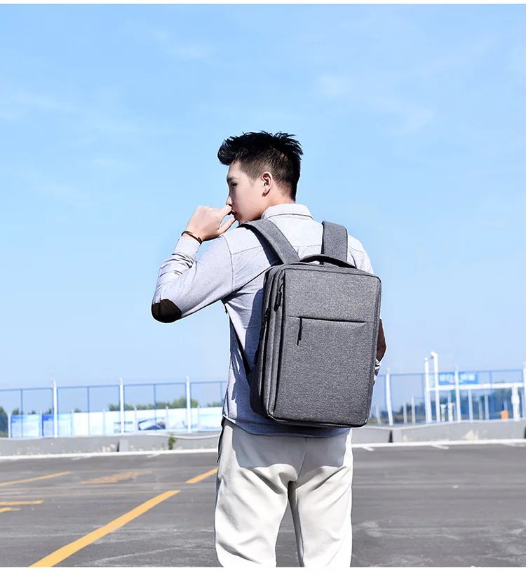 Men Business Computer Laptop Backpack Simple USB Upgraded Multi-functional Leisure Bag
Men Business Computer Laptop Backpack Simple USB Upgraded Multi-functional Leisure Bag