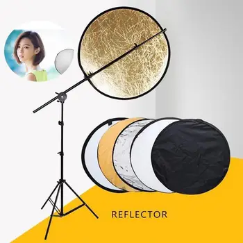 30cm 11.8 inch Mini Photo Light Reflector 5 in 1 Collapsible Multi Photography Disc Reflector For Studio Photo Round Light X3H2
30cm 11.8 inch Mini Photo Light Reflector 5 in 1 Collapsible Multi Photography Disc Reflector For Studio Photo Round Light X3H2