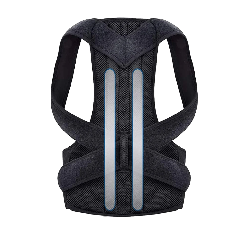 Unisex Posture Corrector Adjustable Back Support Correct Posture Relieve Neck Back And Shoulder Pain Improves Upright Posture
Unisex Posture Corrector Adjustable Back Support Correct Posture Relieve Neck Back And Shoulder Pain Improves Upright Posture