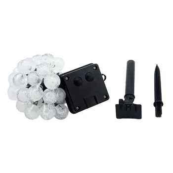 30 LED Solar Power Fairy Lights String Unique Ball-shape 5000K String Lights IP65 Great Christmas Home Garden Decoration
30 LED Solar Power Fairy Lights String Unique Ball-shape 5000K String Lights IP65 Great Christmas Home Garden Decoration