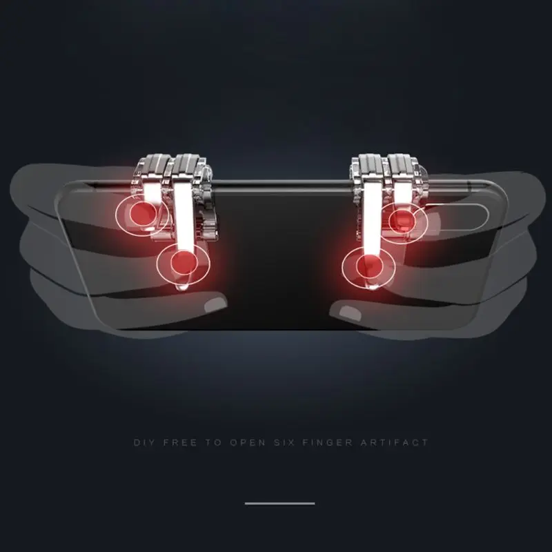 1Pair Left Right Game Triggers Fire Button Aim Key for Mobile Phone Gaming Shooter Controller Joysticks Gamepad Accessories
1Pair Left Right Game Triggers Fire Button Aim Key for Mobile Phone Gaming Shooter Controller Joysticks Gamepad Accessories