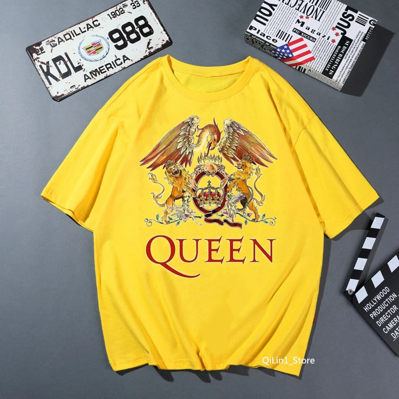 Freddie Mercury t shirt tops women 2021 yellow pink solid tshirt femme harajuku unisex shirt oversized female t-shirt
Freddie Mercury t shirt tops women 2021 yellow pink solid tshirt femme harajuku unisex shirt oversized female t-shirt