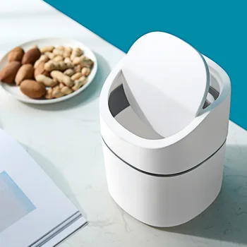 Mini Trash Can Desktop Trash Bin with Lid Small Tiny Countertop Garbage Bin for Office Home SNO88
Mini Trash Can Desktop Trash Bin with Lid Small Tiny Countertop Garbage Bin for Office Home SNO88