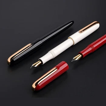 Kaco Fountain Pen with Gift Box Dual Color EF Nib Gold Clip Black Red White Resin Body Ink Pens for Writing Gift Stationery
Kaco Fountain Pen with Gift Box Dual Color EF Nib Gold Clip Black Red White Resin Body Ink Pens for Writing Gift Stationery