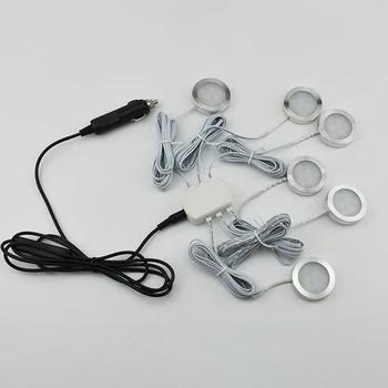 6x12V 3W Interior LED Spot Light With Car Charger Switch Set For Camper Van Caravan Motorhome
6x12V 3W Interior LED Spot Light With Car Charger Switch Set For Camper Van Caravan Motorhome