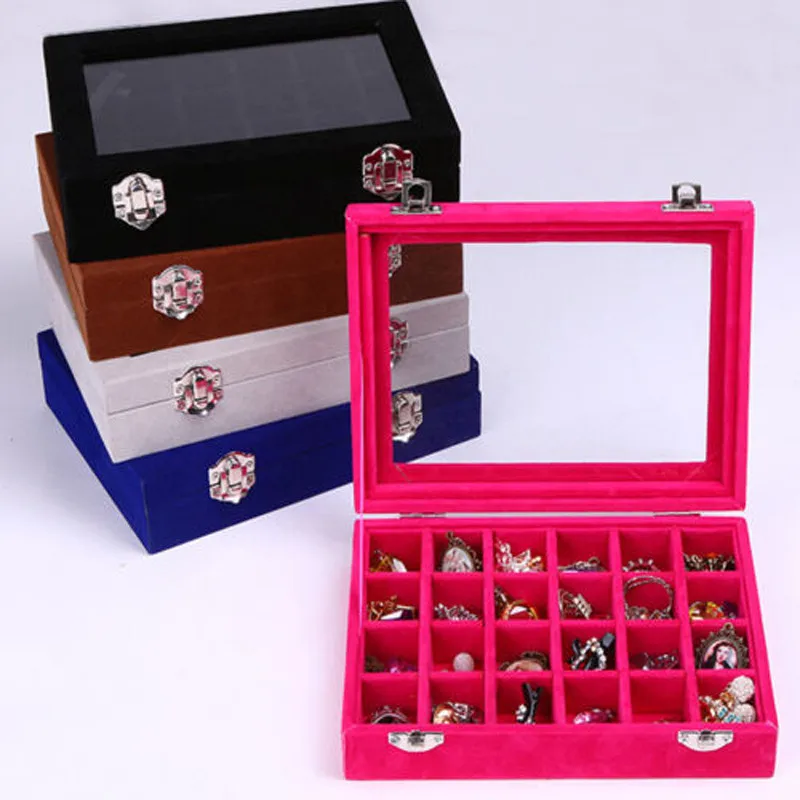 Creative Velvet Small Jewelry Box Jewlery Box Ring Box er ding he Show Storage Box Double Lock Silver Clasp
Creative Velvet Small Jewelry Box Jewlery Box Ring Box er ding he Show Storage Box Double Lock Silver Clasp