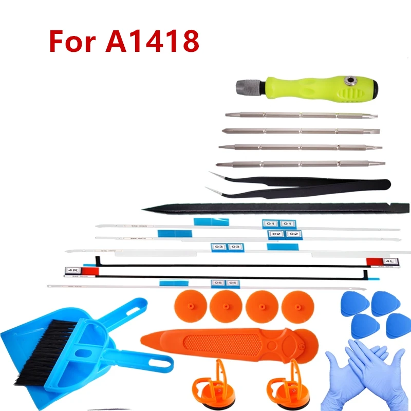 Repair Kit for iMac A1418 Replacement LCD Screen Display Adhesive Tape Strips Opening Kit Tool for iMac 21.5 inch A1418 A2116
Repair Kit for iMac A1418 Replacement LCD Screen Display Adhesive Tape Strips Opening Kit Tool for iMac 21.5 inch A1418 A2116