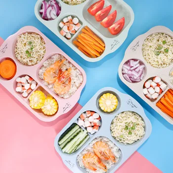 6Pcs/Set Baby Feeding Dining Plate Bowl Spoon Fork Set Baby Eating Tableware Stuff Solid Color Wheat Straw Kids Dishes Plate
6Pcs/Set Baby Feeding Dining Plate Bowl Spoon Fork Set Baby Eating Tableware Stuff Solid Color Wheat Straw Kids Dishes Plate