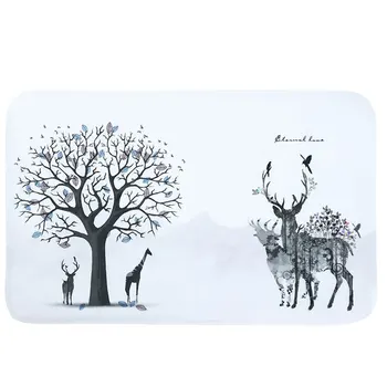 Creative Ground Mat Adorable Floor Pad Delicate Ground Cushion Cartoon Door Carpet for Home Kitchen Bathroom (Deer)
Creative Ground Mat Adorable Floor Pad Delicate Ground Cushion Cartoon Door Carpet for Home Kitchen Bathroom (Deer)