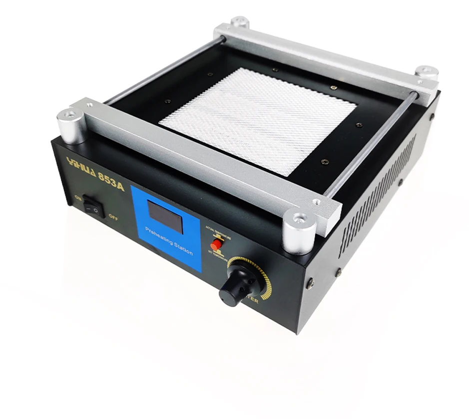 singular number display preheater constant temperature preheater heating platform YIHUA 853A
singular number display preheater constant temperature preheater heating platform YIHUA 853A