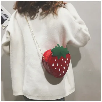 New Fashion Shoulder Mini Bags for Women Cute Ladies Strawberry Pattern Crossbody Female Messenger Bags Satchel Purse #20
New Fashion Shoulder Mini Bags for Women Cute Ladies Strawberry Pattern Crossbody Female Messenger Bags Satchel Purse #20