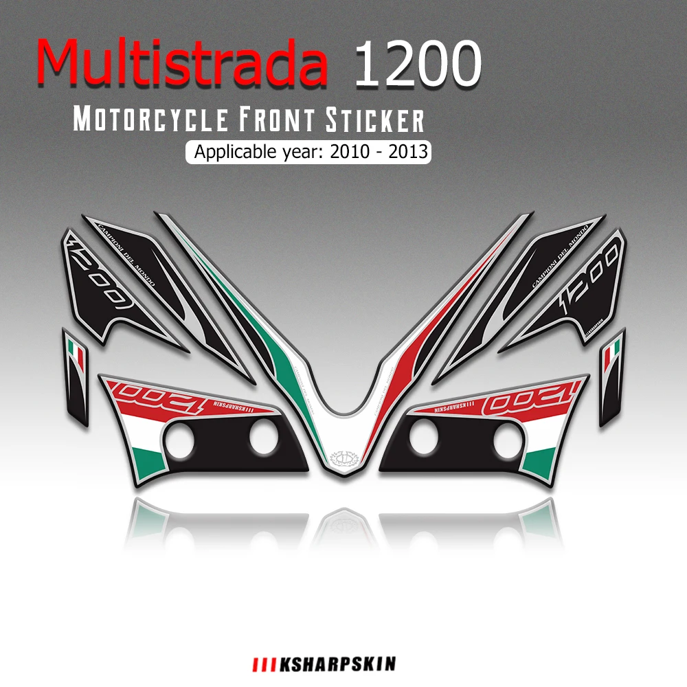 Новые аксессуары для мотоциклов Ducati Multistrada 1200 2010-2013, передняя обтекательная деталь, 3D наклейки
Новые аксессуары для мотоциклов Ducati Multistrada 1200 2010-2013, передняя обтекательная деталь, 3D наклейки