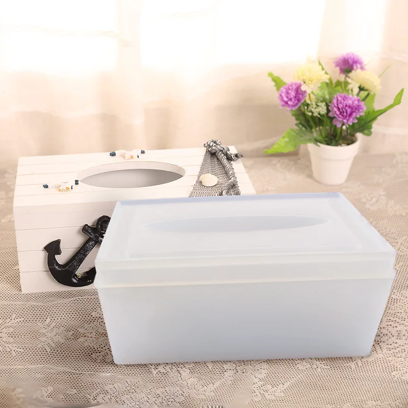 DIY Epoxy Resin Mold Silicone Rectangular Household Simple Perforated Tissue Box Silicone Molds
DIY Epoxy Resin Mold Silicone Rectangular Household Simple Perforated Tissue Box Silicone Molds