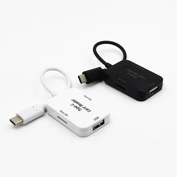 USB 3.1 Type C to USB 2.0 Hub SD TF Memory Card Reader+OTG Adapter for Macbook PC SUB Sale
USB 3.1 Type C to USB 2.0 Hub SD TF Memory Card Reader+OTG Adapter for Macbook PC SUB Sale