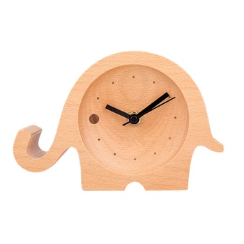 Solid Wooden Elephant Alarm Clock Children Kids Bedroom Wood Crafts Table Decor Gift
Solid Wooden Elephant Alarm Clock Children Kids Bedroom Wood Crafts Table Decor Gift